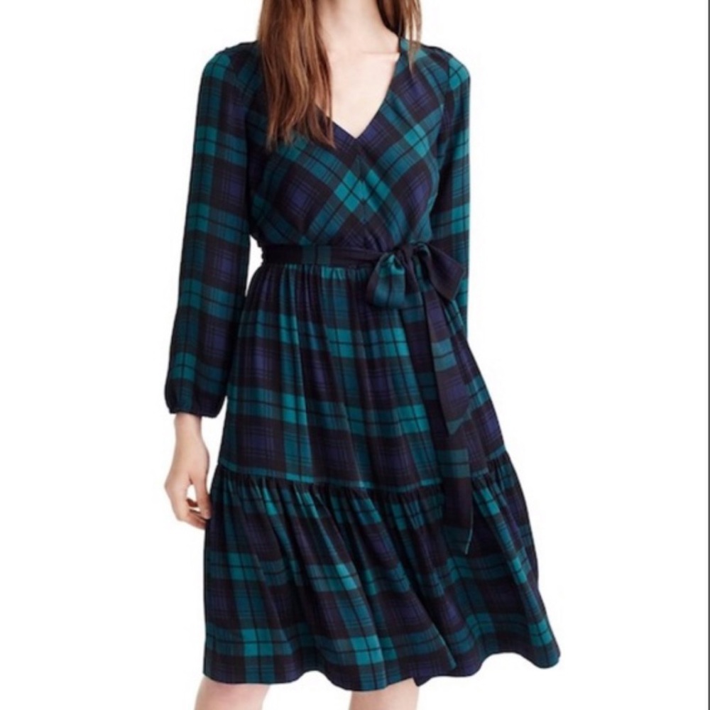 Jordan plaid dress